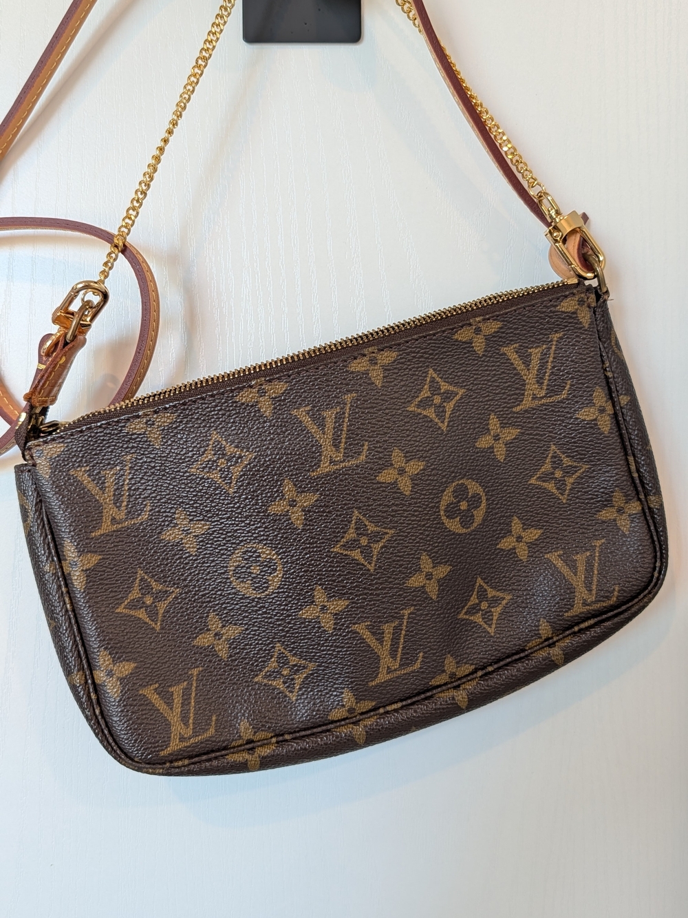 Louis Vuitton Vintage Brown Monogram Pochette